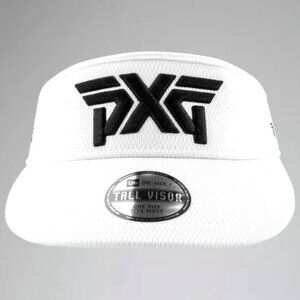 New Men's PXG Performance Line Tour Adjustable Visor White Color